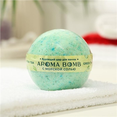 Бомбочка для ванн Aroma Soap Green Tea, 160 г