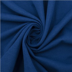 Мерный лоскут пике цвет синий от 1 м