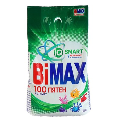 Стиральный порошок BiMax "100 пятен", автомат, 3 кг