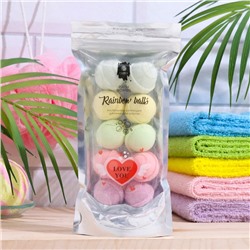 Бомбочки для ванны Rainbow balls "Love you" 150 гр.