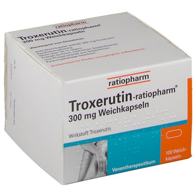 Troxerutin-ratiopharm (Троксерутин-ратиофарм) 300 mg Weichkapseln 100 шт