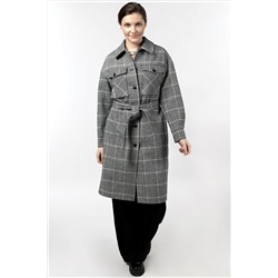 01-10364 Пальто женское демисезонное (пояс)