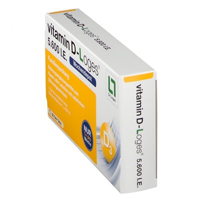 vitamin (витамин) D-Loges 5.600 I.E. 60 шт