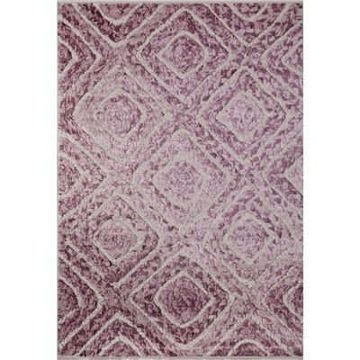 Ковёр прямоугольный Morocco d856, размер 80x140 см, цвет pink