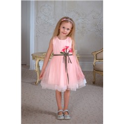 Платье арт.0880, цвет розовый персик