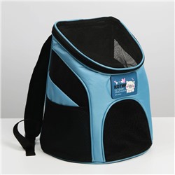 Рюкзак для переноски животных «Котик на страже твоей милоты» 31х23х30 см