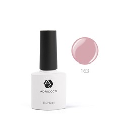 ADRICOCO Цветной гель-лак для ногтей №163, розовый пепел, 8 мл