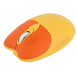 Мышь беспроводная Perfeo "Kitty" желтая, USB (PF_B3404)