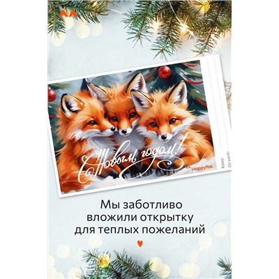 Женская новогодняя пижама с шортами Happyfox