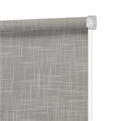 Рулонная штора «Шантунг», 40х160 см, цвет серый