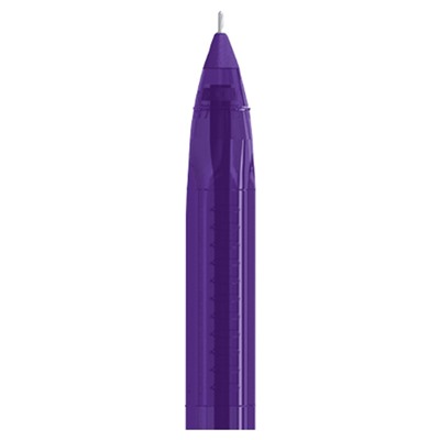 Ручка шар. Berlingo "Triangle 100Т" (CBp_07104) фиолетовая, игольчатый стержень 0.7мм, трехгранный корпус