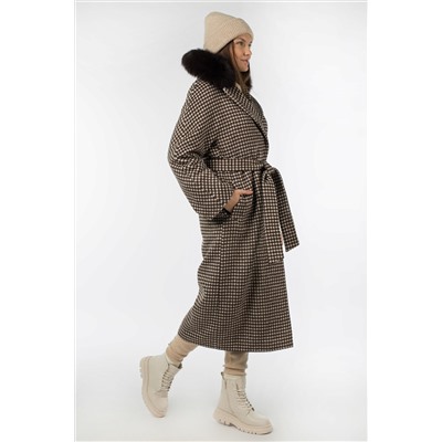 02-3094 Пальто женское утепленное (пояс)