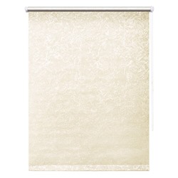 Рулонная штора «Фрост», 40 х 175 см, блэкаут, цвет светло-бежевый
