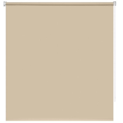 Рулонная штора «Плайн», 40х160 см, цвет сливочный латте