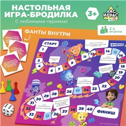 Настольная игра-бродилка "Безумные приключения"