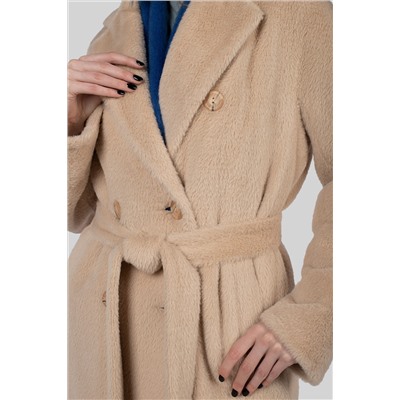 02-3186 Пальто женское утепленное (пояс)