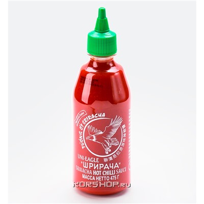 Острый чили соус Шрирача Sriracha Hot Chilli Sauce 475 г