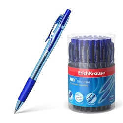 Ручка шар. автомат. ErichKrause "Ultra Glide Technology JOY" (46522) синяя, 0.7мм, тонированный корпус