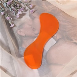 Массажёр гуаша «Клюшка», 13,5 × 5 см, цвет оранжевый