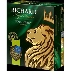 Richard. Royal Green карт.пачка, 100 пак.