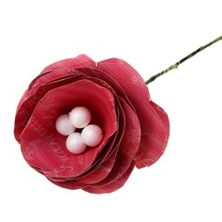 Цветок «Завораживающая фуксия», набор для создания, 29.5 × 29.5 см