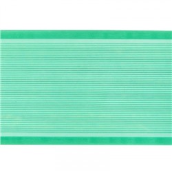 Лента для бантов ширина 80 мм цвет зеленый 1 метр
