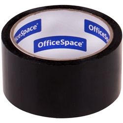 Клейкая лента 48мм*40м" OfficeSpace" черная (КЛ_18878)