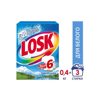 Стиральный порошок Losk «Горное озеро», автомат, 450 г