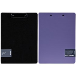Доска-планшет с зажимом Berlingo "Instinct", пластик (полифом) (PPf_93213) лаванда/черная