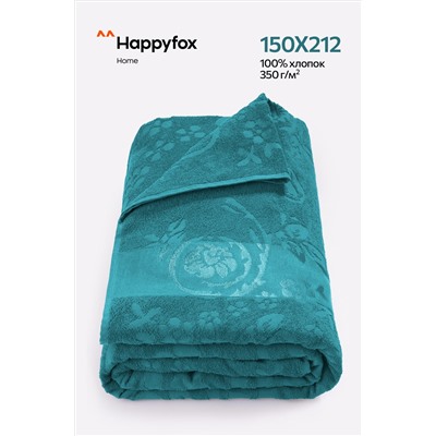 Махровая простыня 150X212 Happy Fox Home