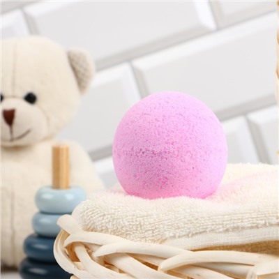 Детский бурлящий шар с игрушкой внутри «Ты звезда», с ягодным ароматом, 130 г