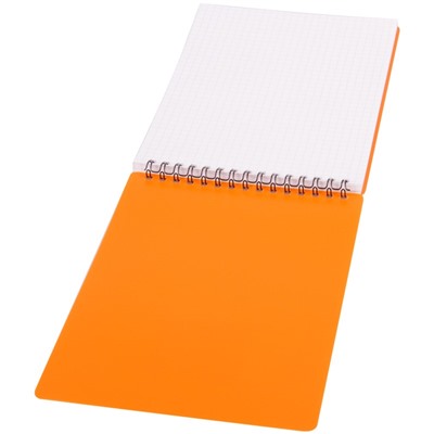 Блокнот А5 60л. на гребне "Neon. Оранжевый" ("OfficeSpace", Б5к60грП_35405) пластиковая обложка