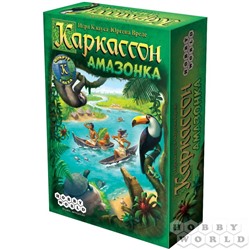 Игра HOBBYWORLD "Каркассон. Амазонка" настольная игра (1730) возраст 7+