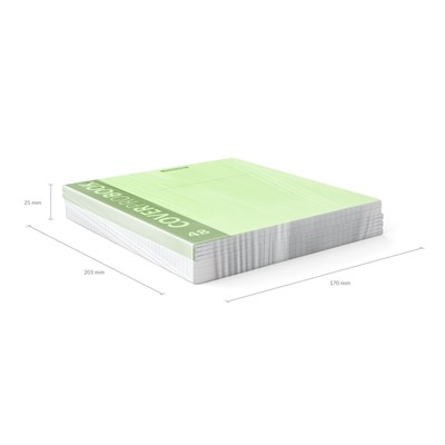 Тетрадь 48л. ErichKrause "CoverProBook Neon. Зеленая" клетка (46935) пластиковая обложка