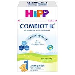 Hipp Anfangsmilch 1 Bio Combiotik von Geburt an, Хипп Сухое молоко для детей от рождения, 600 г