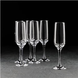 Набор бокалов для шампанского Isabella, 200 мл, 6 шт