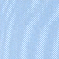Ткань на отрез бязь плательная 150 см 1590/3 цвет голубой