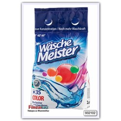Стиральный порошок WasheMeister Color для цветного белья 2,625 кг