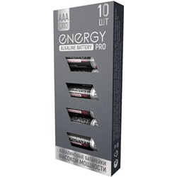 Батарейка LR3 "Energy Pro", алкалиновая, в коробке по 10шт.
