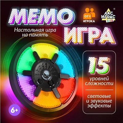 Настольная игра на память «Мемо-игра»