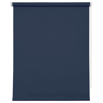 Рулонная штора «Плайн», 40х175 см, цвет синий