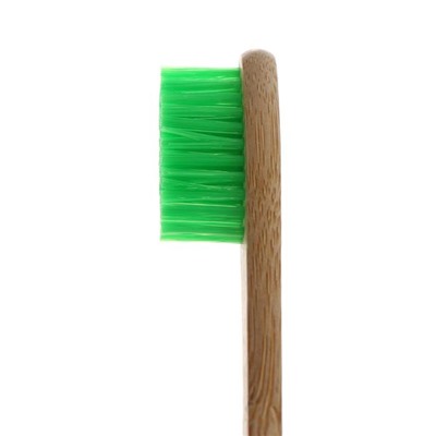 Бамбуковая зубная щётка Biocase, для взрослых, зелёная