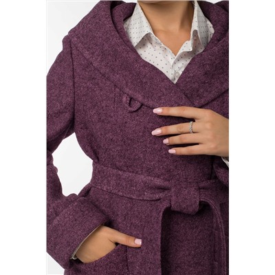 01-10706 Пальто женское демисезонное (пояс)