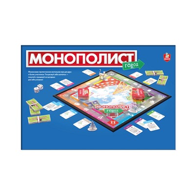 Игра настольная "Монополист. Город" (04945) 12+ "Десятое королевство"