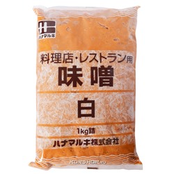 Светлая соевая паста (Широ мисо) «Риоритен Широ» Hanamaruki (ресторанный вкус), Япония, 1 кг