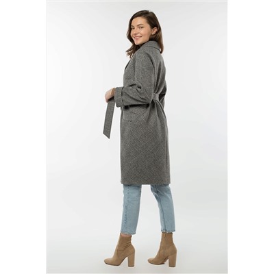 01-10550 Пальто женское демисезонное (пояс)