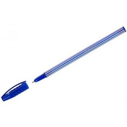 Ручка шариковая "Stripes" синяя 0.55мм  31131 Luxor {Индия}
