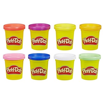 Игровой набор для лепки Play-Doh, 8 цветов, МИКС