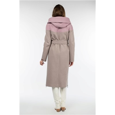01-10249 Пальто женское демисезонное (пояс)