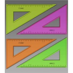 Треугольник 18 см х 30 градусов Neon Cristal ассорти ТК470 Стамм {Россия}